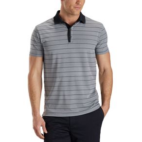 Bobby Jones Men's Rule 18 Tech Pique Muted Stripe Polo