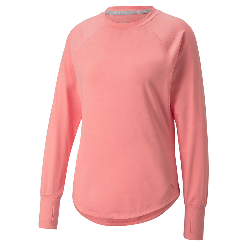 Women's PUMA CLOUDSPUN Long Sleeve Shirt - Picture 5 of 7