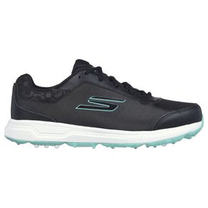 Skechers Women's Relaxed Fit: GO GOLF Prime Spikeless Golf Shoes 13203677 - 6 Medium Black/Turquoise