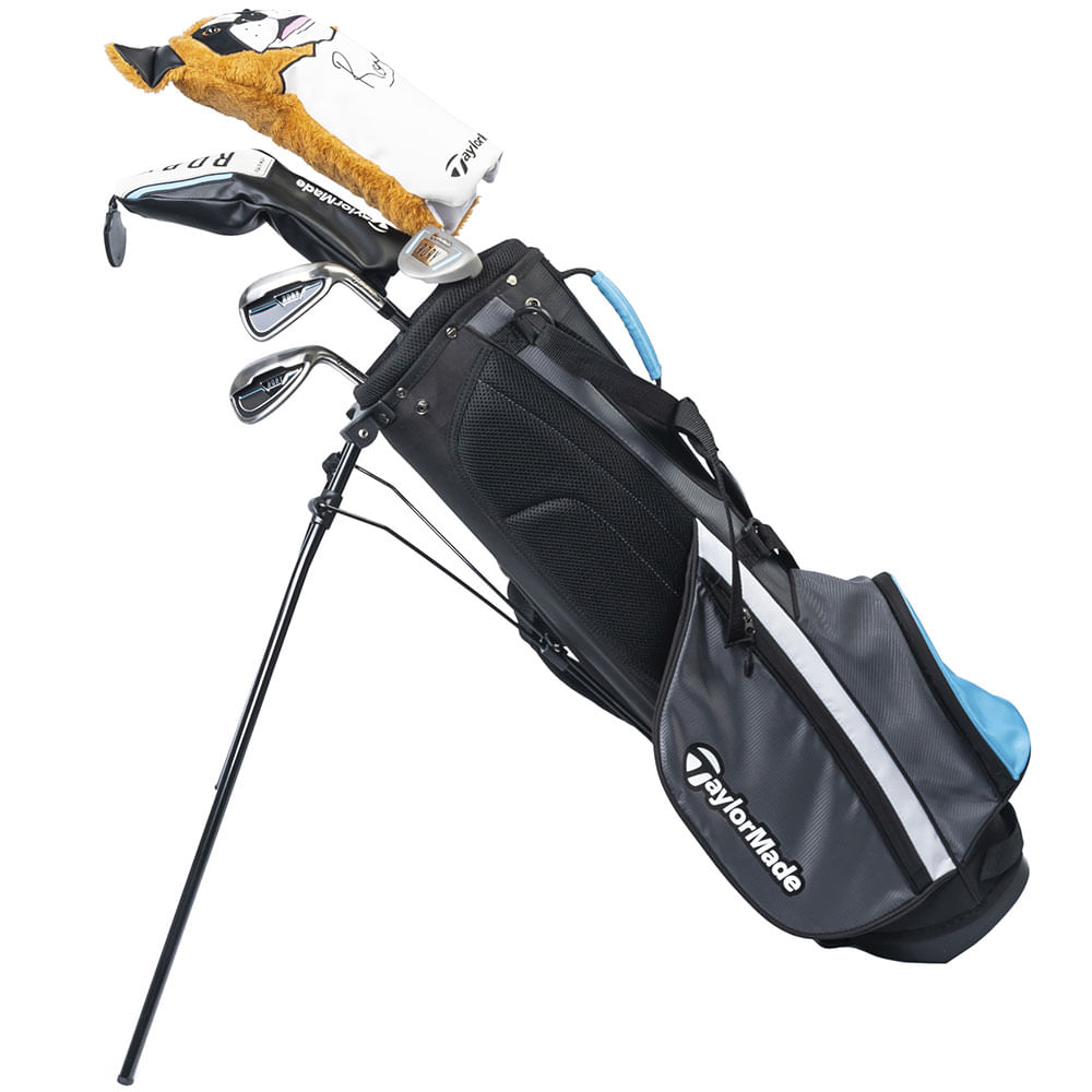 Boy's TaylorMade Rory K40 6pc Package Set - Blue - LH - JR