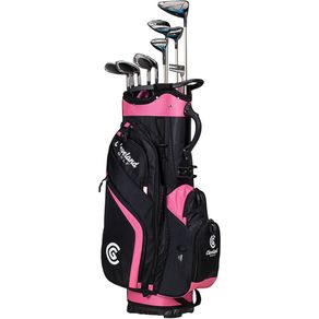 Cleveland Women's Launcher Xl Package Set 5014127- Ladies Right-Handed Stock Graphite Graphite Black/Pink