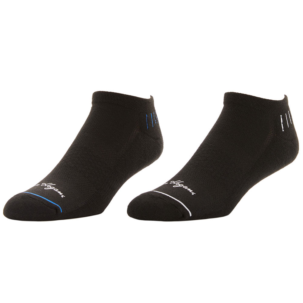 Men's Ben Hogan Motion Stripe Ankle Socks - 2 Pack - Picture 3 of 9