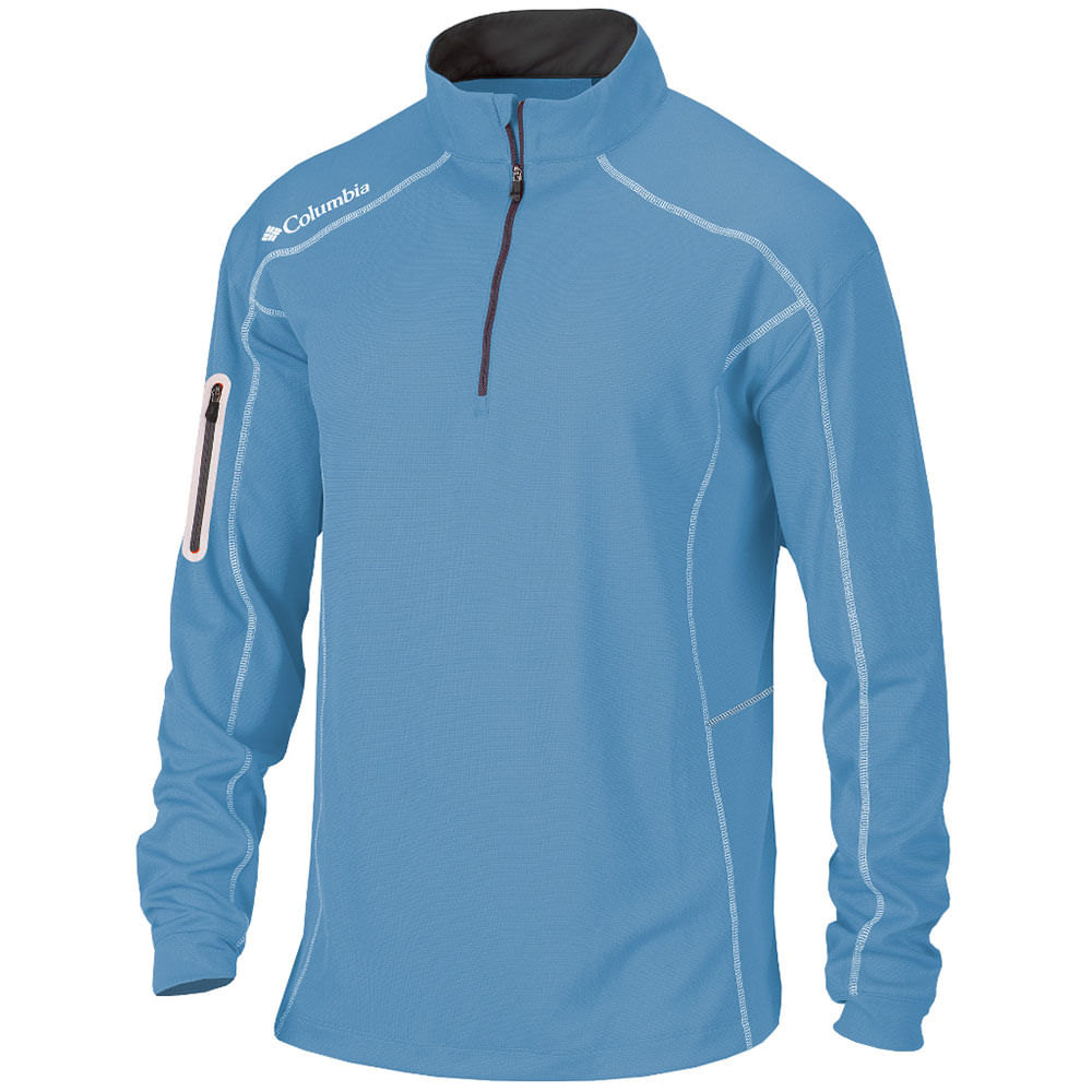 Men s Columbia Omni Wick Shotgun 1 4 Zip Pullover eBay