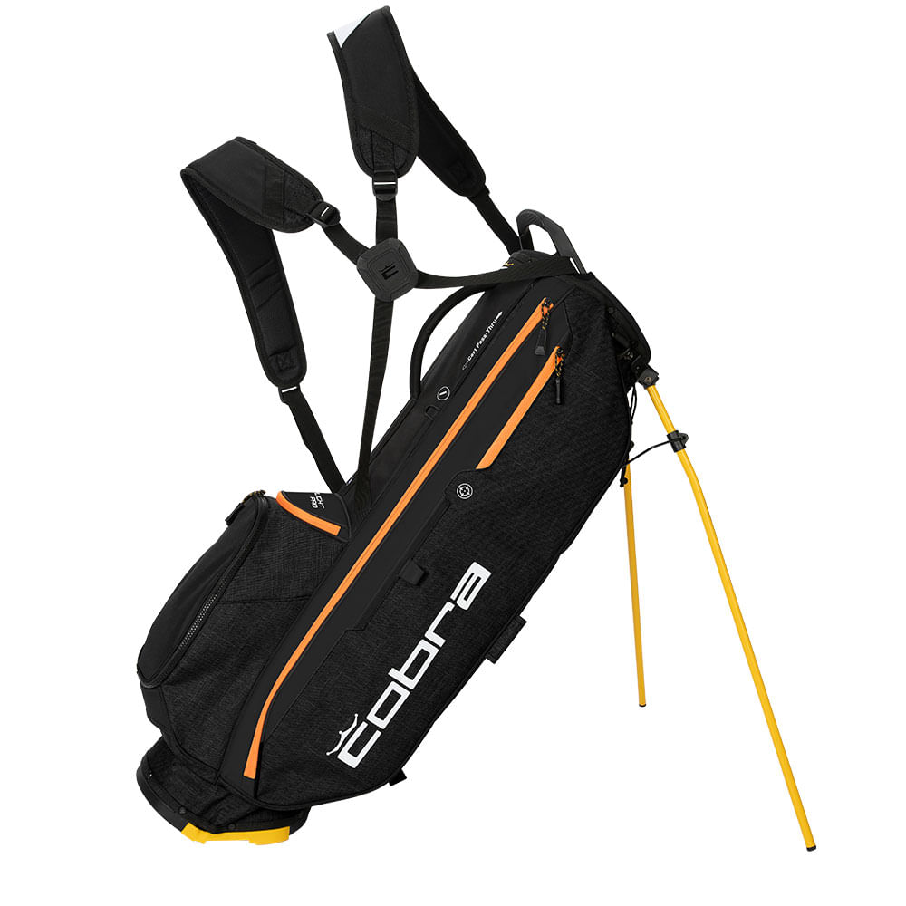 Men's Cobra Ultralight Pro Stand Bag '23 - Black/Gold Fusion
