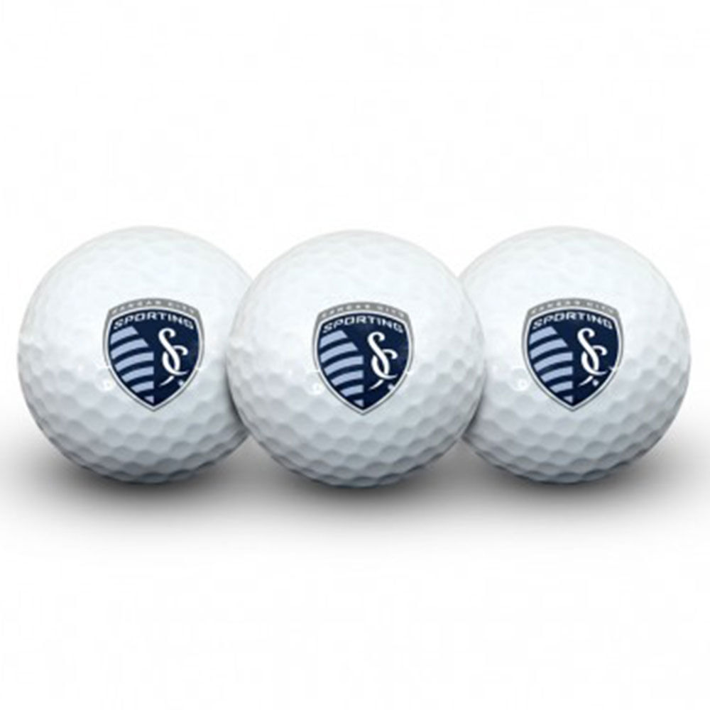 Team Effort MLS 3 Ball Pack Golfbälle - Sporting Kansas City - Bild 1 von 2