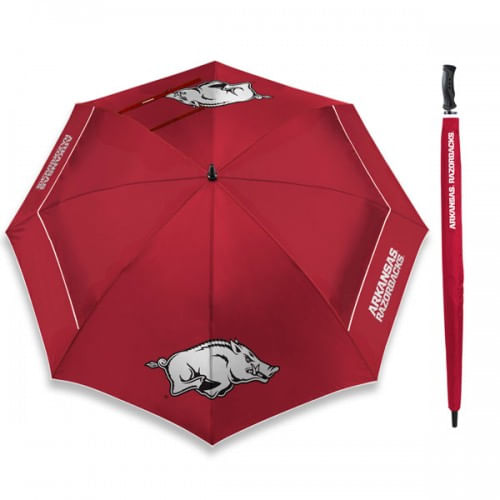 Team Effort NCAA Windsheer Lite Umbrella - Arkansas Razorbacks - 62"