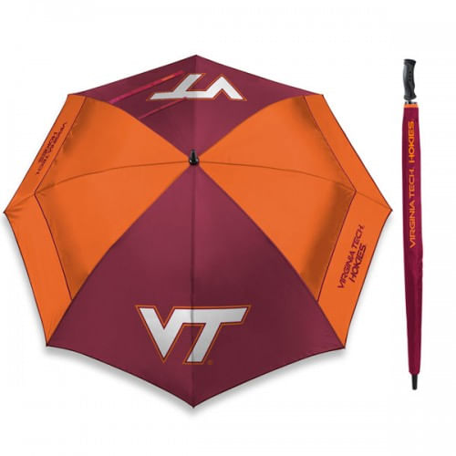 Team Effort NCAA Windsheer Lite Umbrella - Virginia Tech Hokies - 62"