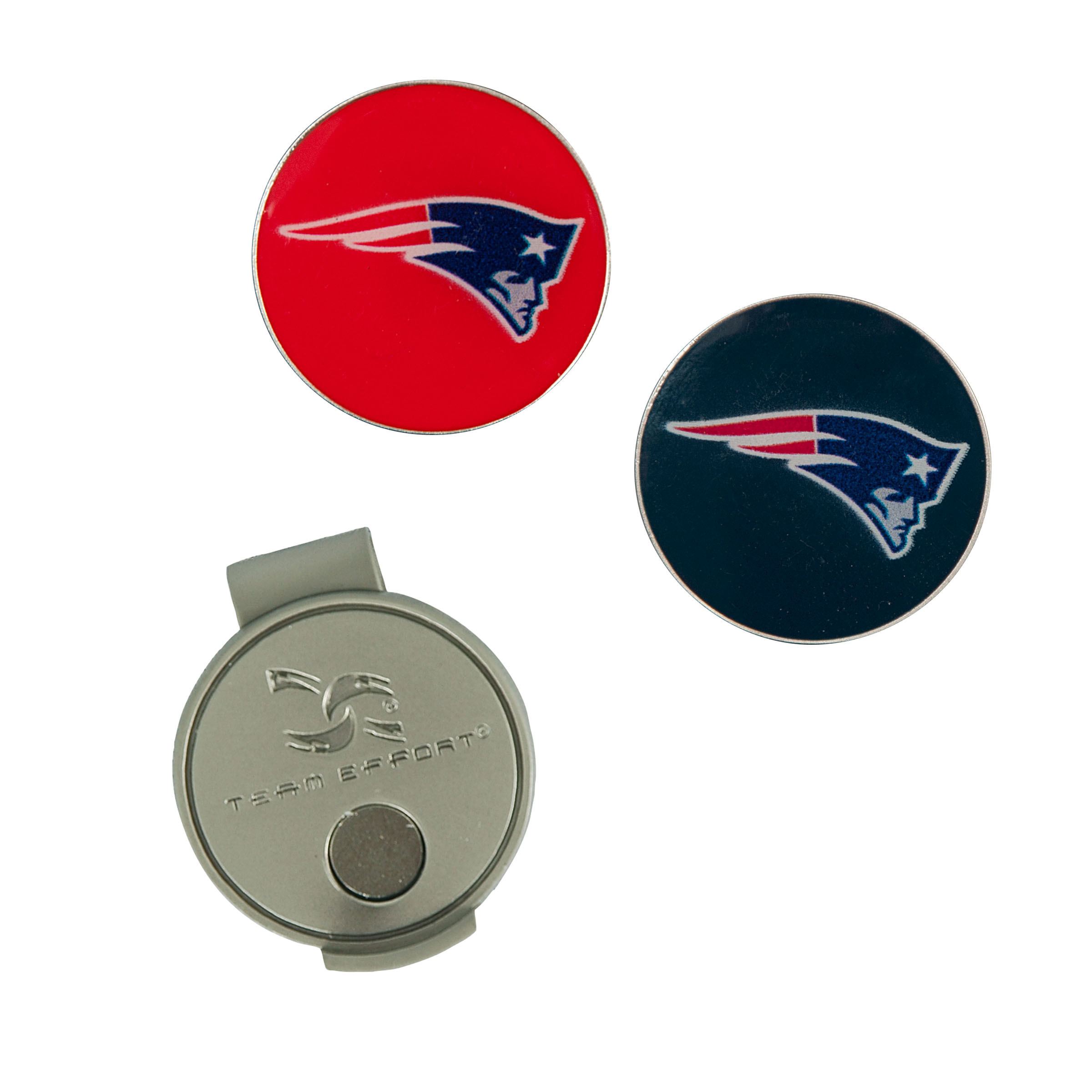 Team Effort NFL Hat Clip - New England Patriots - Zdjęcie 1 z 2
