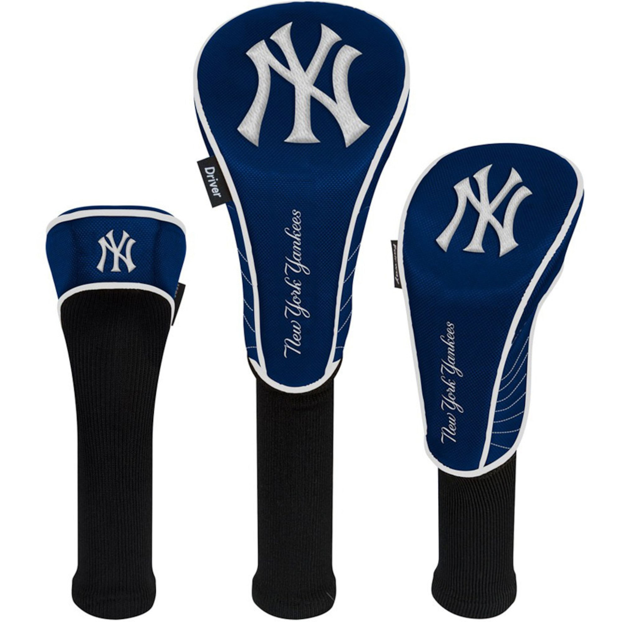 Team Effort MLB 3 Piece Headcover Set - New York Yankees