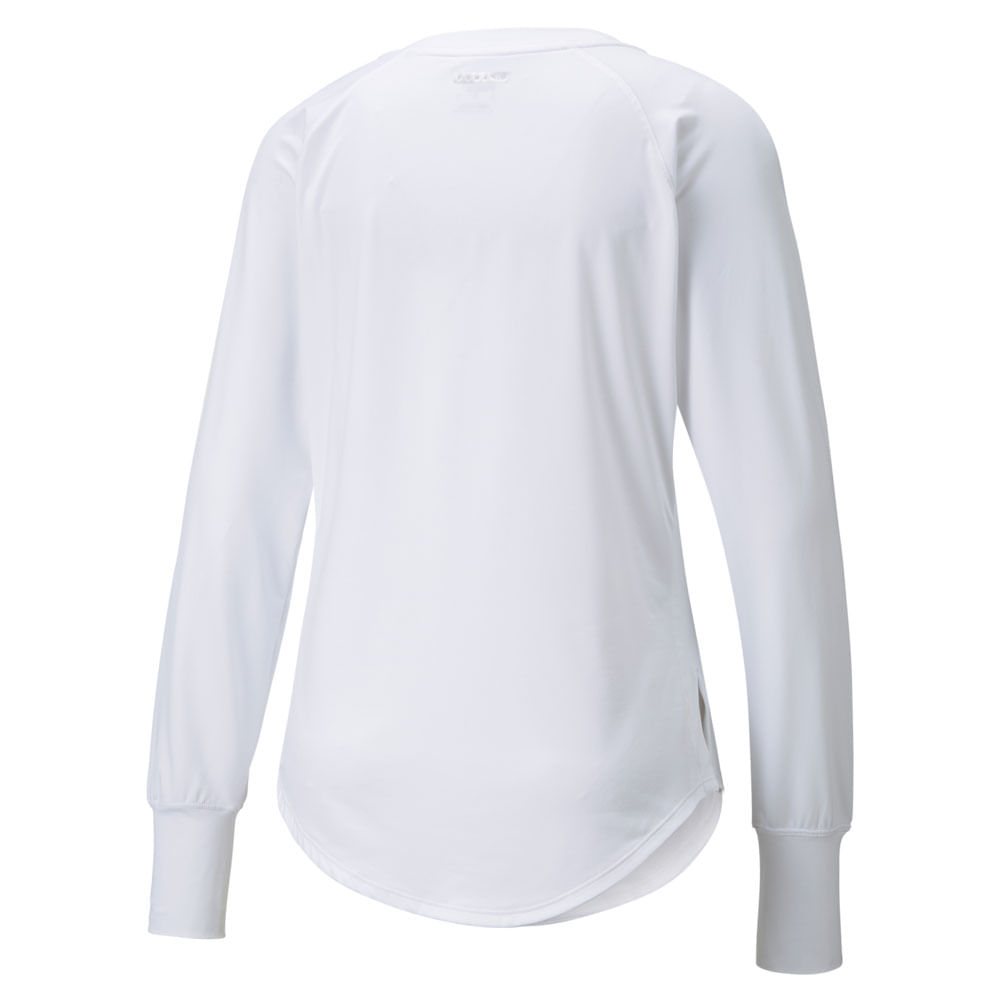 Women's PUMA CLOUDSPUN Long Sleeve Shirt - Picture 4 of 7