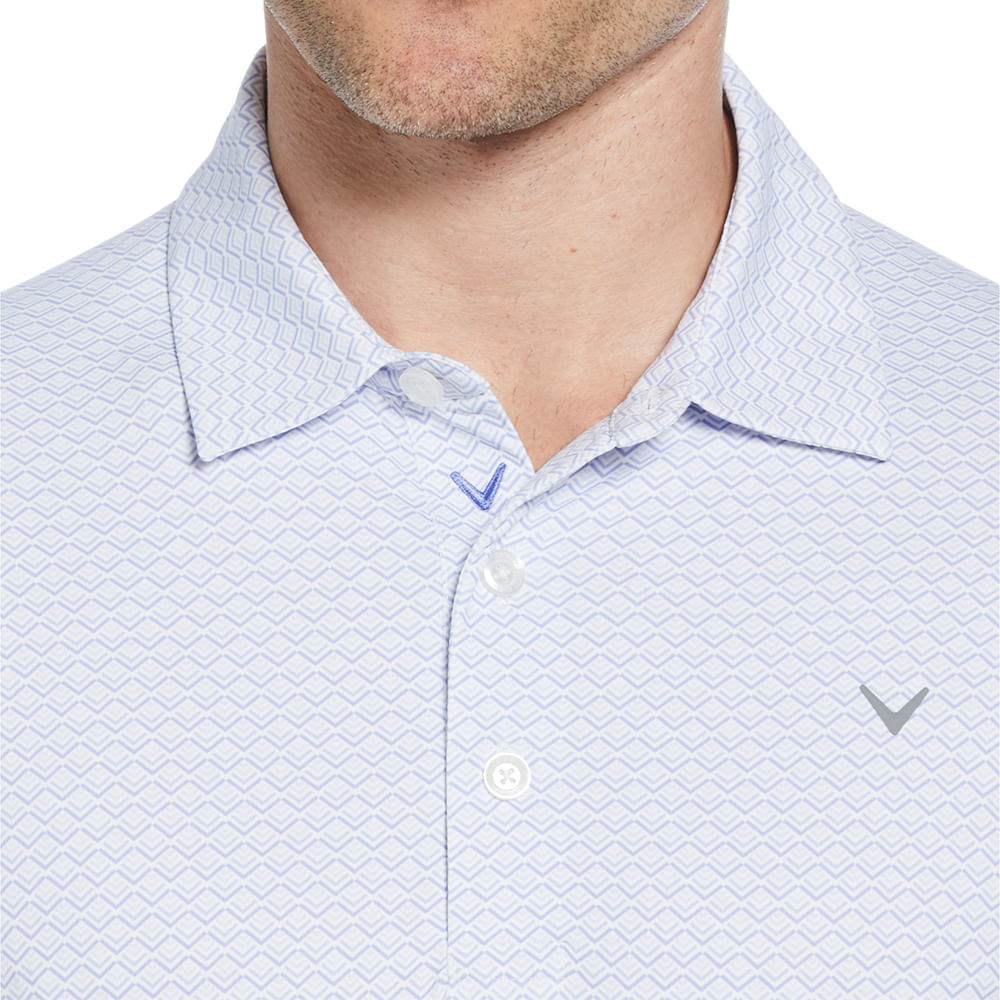 Men's Callaway Gradient Chevron Print Polo - Picture 12 of 15