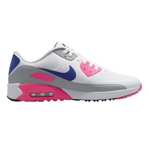 Nike Men's Air Max 90 G Spikeless Golf Shoes 9084201 - 10.5 Medium White/Concord/Laser Pink