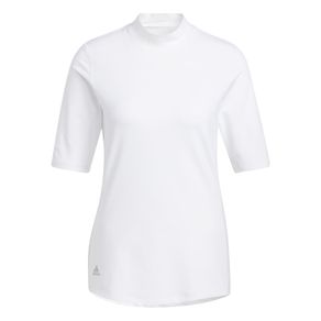 UPC 195745748185 product image for adidas Women's Essentials Mock Polo 8202367 - Medium White | upcitemdb.com