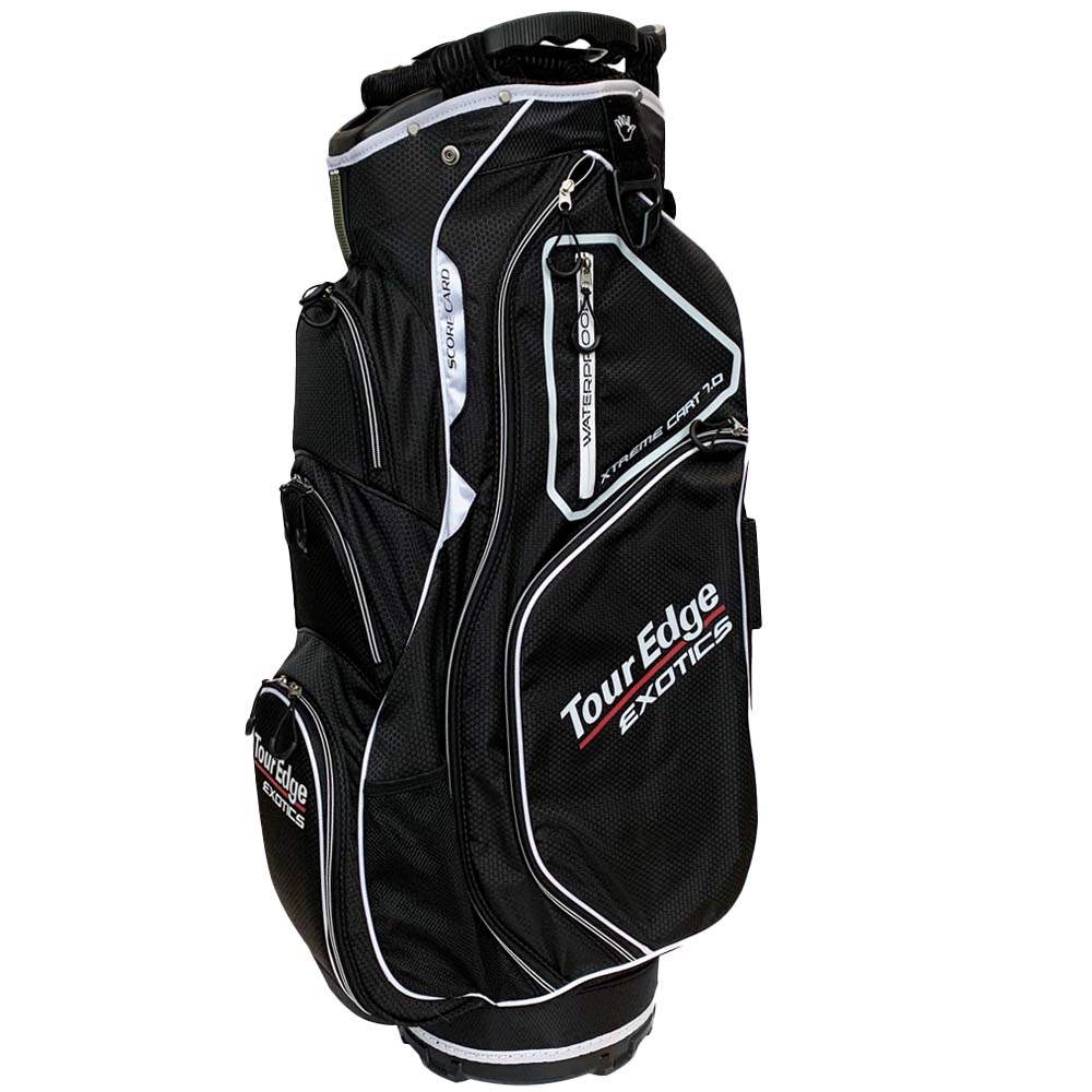 UBAE7CB03 Tour Edge Exotics Xtreme Cart 7.0 Bag-black-red-white